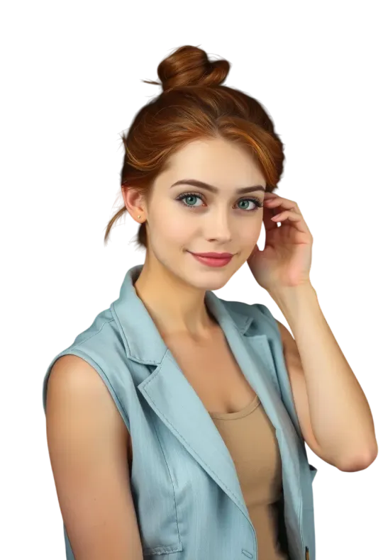 Female Muval customer looking at the camera smiling after booking a removalist
